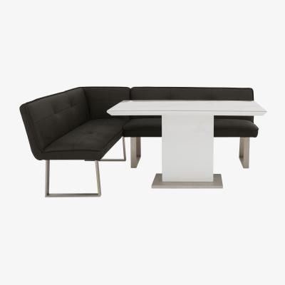 Furniture Village Central Park Dining Table and Left Hand Facing Corner Bench