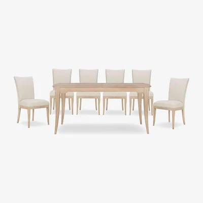 Furniture Village Willis and Gambier - Toulon Extending Dining Table 6 Chairs