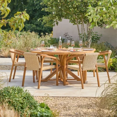 Gardenesque Marlborough 6 Seater | Round Dining Set
