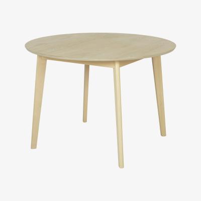 Habitat Habitat Skandi Oak Round Table and 2 Beni Grey Chairs