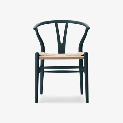 Heal's Carl Hansen & Son CH24 Wishbone Chair in North Sea