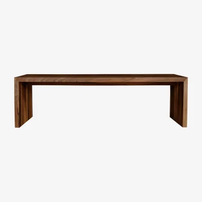 Heal's Ligne Roset Eaton Bench European Walnut 130cm