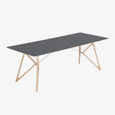 Heal's Gazzda Fawn Tink Table Nero 220cm