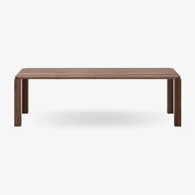 Heal's New Works Atlas Dining Table Fumed Oak 250 x 95cm