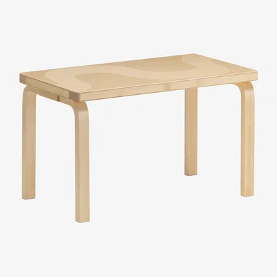 Heal's Artek Bench 153B Marimekko Seireeni Clear Lacquered Birch