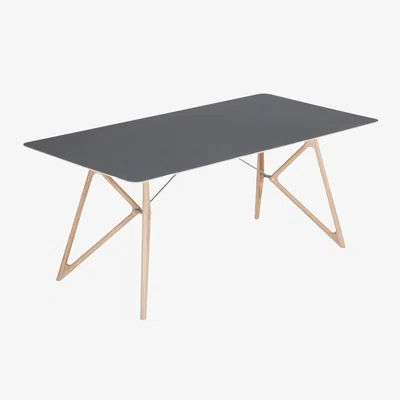 Heal's Gazzda Fawn Tink Table Nero 180cm