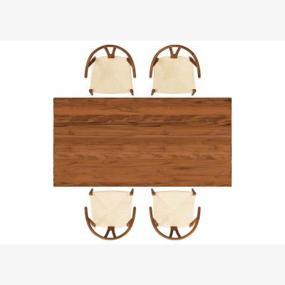 Heal's Carl Hansen & Son CH327 Dining Set 1 Dining table and 4 CH24 Chairs