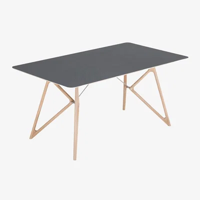 Heal's Gazzda Fawn Tink Table Nero 160cm