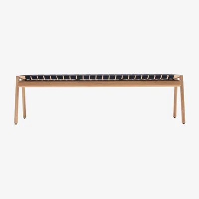 Heal's Gazzda Klupa Bench 160cm with Black Webbing
