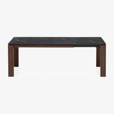 Heal's Heal's Massa Table Calacatta Black Marble Ceramic 160cm