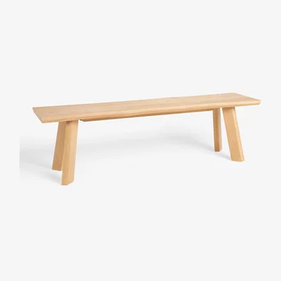 John Lewis John Lewis Larsen Bench, Solid Oak