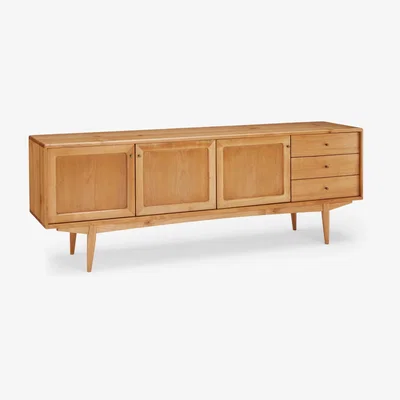 John Lewis John Lewis Wycombe 3 Door, 3 Drawer Media Unit, Cherrywood