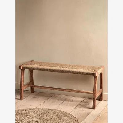 John Lewis Nkuku Amhara Acacia Bench, Natural