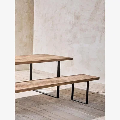 John Lewis Nkuku Fia Dining Bench, Large