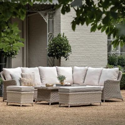 La Redoute Ashby Corner Dining Set With Rising Table