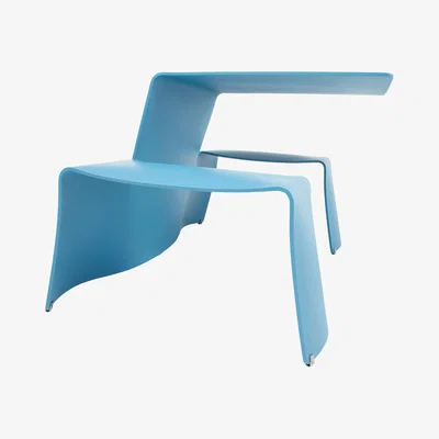 Made in Design Picnik Table & seats set - With benches by Extremis Blue