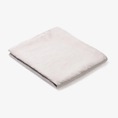 Made in Design Fabric tablecloth - / 160 x 160 cm - Stain-resistant TEFLON®-treated linen by Au Printemps Paris Beige