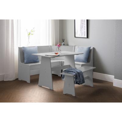 Oak&More Harbour Dove Grey Corner Dining Set