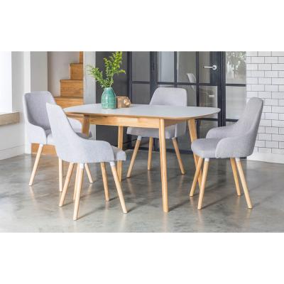 Out & Out Original Vienna - Extendable Dining Set - 4 Seats - Grey