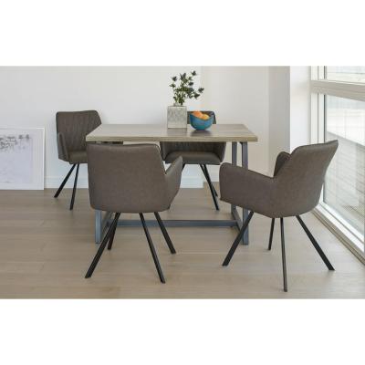 Out & Out Original Cape – Rustic Dining Set – 4 Seats - Grey