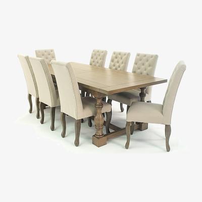 Out & Out Original Rembrandt Regency - Upholstered Dining Set - 8 Seater