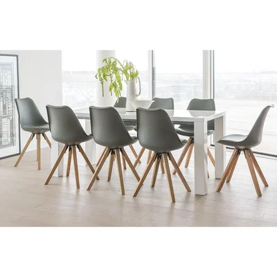 Out & Out Original Alexandra - Extending Dining Set - 8 Seats - Grey