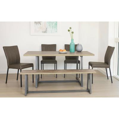 Out & Out Original Kora – Bench Dining Set – 6 Seats - 160cm