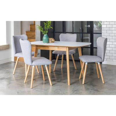 Out & Out Original Dove - Extendable Dining Set - 4 Seats - Grey