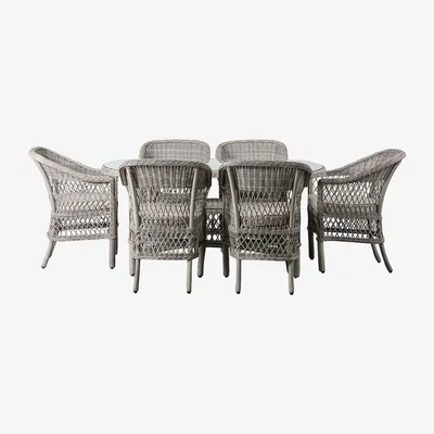 Perch and Parrow Sojourner Six Seater Dining Set