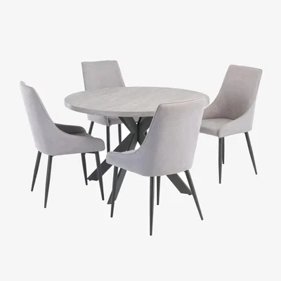 Pagazzi Rimini Round 4-Seater Dining Set