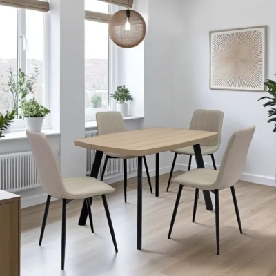 Pagazzi Dalton 1.2m 4 Seater Dining Set
