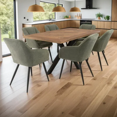 Pagazzi Miami 1.6M 6-Seater Dining Set