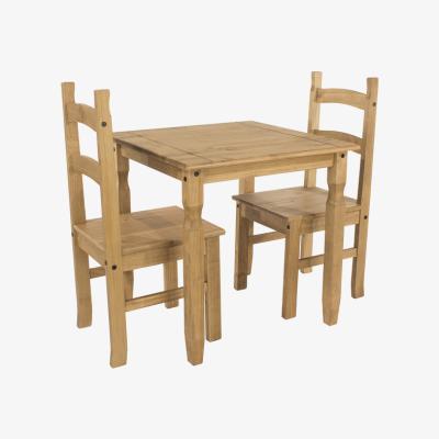The Range Corona Table And Chair Set - Pine