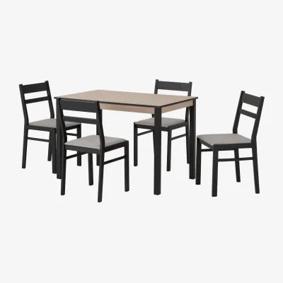 The Range Radley Dining Set - Steel