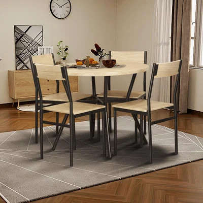 The Range Alva Table and Chair Dining Set