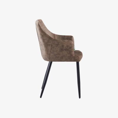 The Range Zarah Toga LUX Dining Set Includes a Table and 6 Chairs - Light Brown