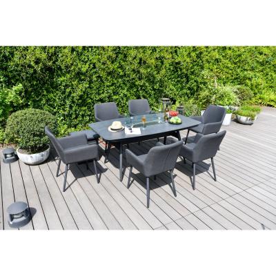 The Range Ibiza 7 Piece Dining Set - Grey
