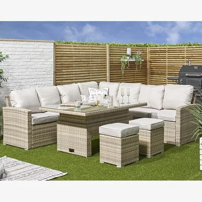 The Range New Hampshire Dining Set - Natural