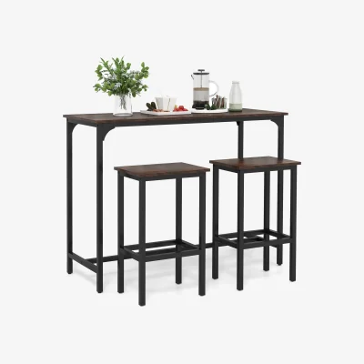 The Range Counter Height 3-Piece Dining Set