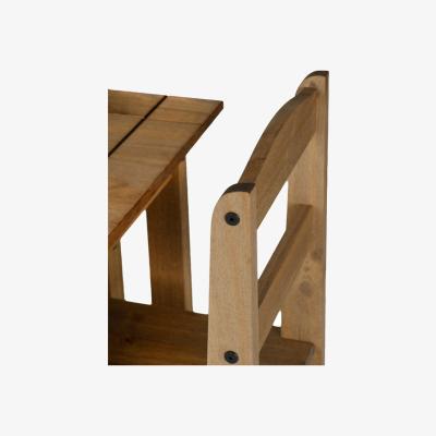 The Range Panama Dining Set - natural wax