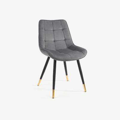 The Range Findlay Square Table and Hadid Chairs Set - Grey