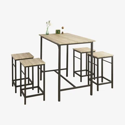 The Range SoBuy Kitchen Breakfast Bar Set, 5 Pieces
