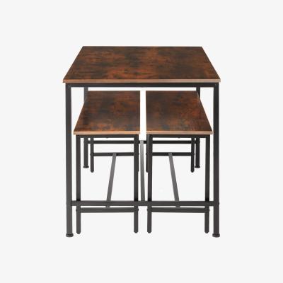 The Range Kitchen Table Set Bolton - Industrial Dark