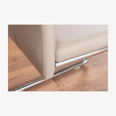 The Range Mayfair 4 White Dining Table  4 Lorenzo Chairs Set - Yellow