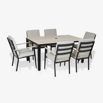 The Range Amaya Dining Set - Grey