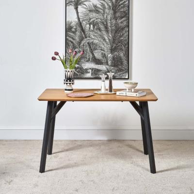 The Range Lutina 120cm Dining Table  4 Ripley Dining Chairs - Mustard