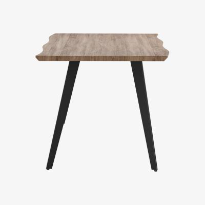 The Range Camden Rocco LUX Dining Set a Table and Chairs Set of 4 - Black