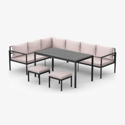 The Range Aruba Dining Set - Grey