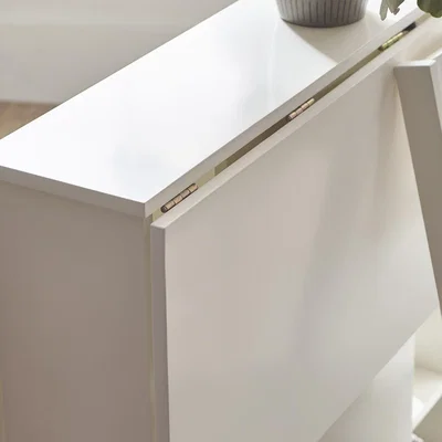The Range Gatan Small Gateleg Table With 2 Chairs - White