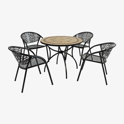 The Range Richmond Dining Set With Four Florence Chairs